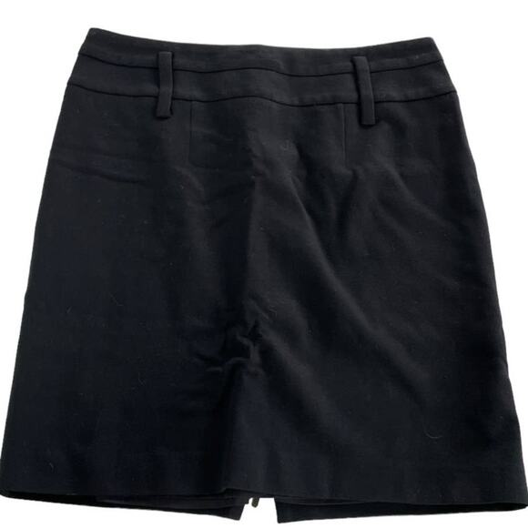Teenflo Skirt Womens 8 Black Zipper Front Straight Pencil Vintage Canada - Picture 2 of 7
